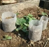 Degradable Non-Woven Plant Nursery Bags Plant Seeding Bags (100 Pcs 7.09&quot; x 7.87&quot;; 200 Pcs 4.72&quot; x 5.90&quot;; 100 Pcs 5.51&quot; x 7.09&quot;)