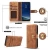Import Detachable Flip Leather Wallets Case Card Holder With Magnetic Hard Cover For Samsung Galaxy S8 from China