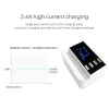 Digital display 20W 4 usb 4A travel charger adapter mobile phone