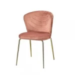 Dining Chairs Modern Black Leather Sides Aviator Strap Chair Angelica Grey Faux Pull Push Purple-Dining-Chair Purple Ring With