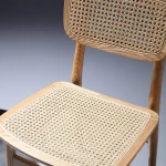 Dining room wooden leg  chair  restaurant  room fabric  seat modern dining chairs