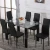 Import Dinning Room Furniture Wooden legs Modern 6 Chairs Dining Table Set for wholesale from China