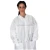 Import Disposable Lab Coats for Adult with Knitted Cuffs and Collar SMS Latex-free White Unisex Coat from China