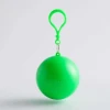 Disposable rain poncho ball high quality portable waterproof ball raincoat