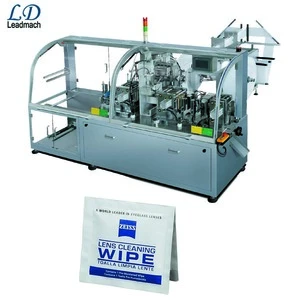 Disposable wet wipes baby napkin making packing machine with high quality