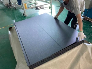 Ditai factory supply thermoformed abs plastic raw material black abs sheets