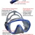 diving mask and snorkel
