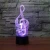 DJ-1004 Custom Design Night Light Creative 3D Lamp Music Element 3D Lamp for Home Decor