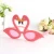 Import DLP9124 Pink cute Flamingo glasses Creative holiday parties festival decorations sunglasses from China
