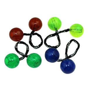 Double Balls on Rope Relief Toys - Two Balls on Cord - Stress Balls for Kids - Fidget Toys - Sensory Skill Toys