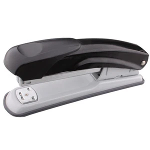double color middle-sized sheetl flat clinch Professional office basic style manual metal medium sized desktop paper stapler