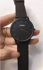 Dropshipping Hot products mens watches in wristwatches leather band custom logo watches luxury watches men