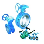 ductile cast iron EPDM flange ansi butterfly valve