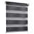 Import Easy hook French window zebra blinds double layers with chain shade from China