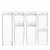 Import Eco-friendly Airtight Pantry Rice Cereal Food Container 7 Sets Air Tight Plastic Food Storage POP Button Container from China