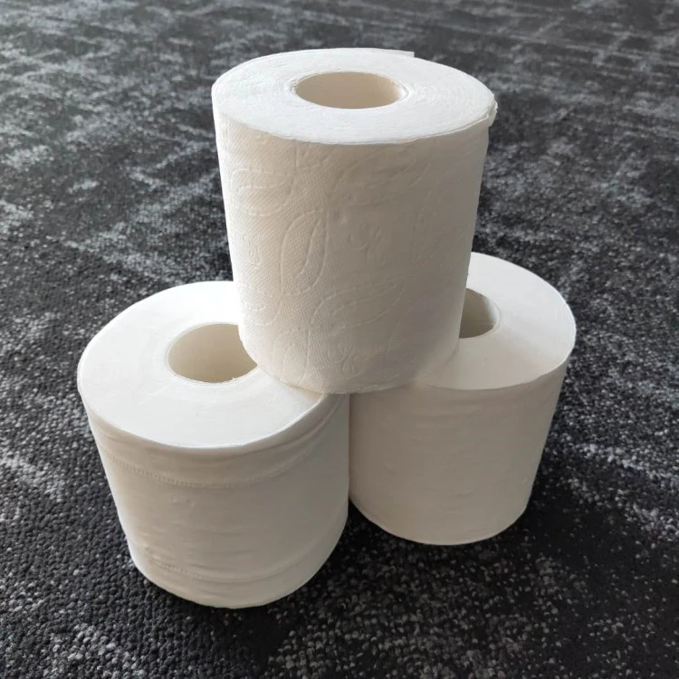 Eco-friendly Disposable Soft Bulk Toilet Roll Paper Soft Virgin Wood Pulp Jumbo Roll Tissue Toilet Tissue Paper With Core