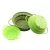 Import Eco-friendly High Quality Houseware Collapsible foldable Silicone Colander Folding Silicone Strainer from China