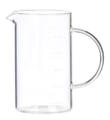Ecofriendly Reusable Hiqh Quality borosilicate measuring glass jug cold water pot