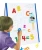 Import Educational Kid Toys Magnetic Dry Erase board Whiteboard Easel | Magnetic White Board | Double Sided Tapletop Easel from China