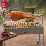 Electric Spit Roaster Bbq Grills stainless steel Rotisserie Grill bbq pig lamb chicken spit rotisserie