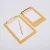 Import Electroplated Titanium Gold Custom Stainless Steel Storage Metal Plate Folder Clipboard from China