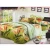 Import Embossed Printed microfiber 100% polyester flat sheet fitted sheet pillowcase 3D print bedding set 3pcs from China