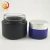 Import empty blue 30g 50g cosmetic container 100g glass skin care cream jar with lid from China