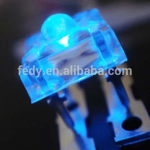 Epistar chips 600-610nm high bright 3mm super flux led Amber