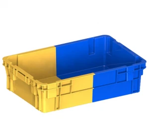 Esd Pp Corrugated Turnover Box Foldable Storage Crate Polypropylene Turnover Box