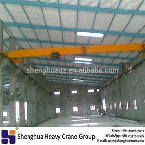 Euro-style single beam eot bridge girder overhead crane price 5 ton for sale