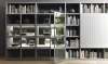 European design customized unfinished solid wood bookcases