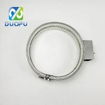 extruder band heater with ceramic insulator