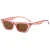 Import Eyewear Fashion Leopard Cateye Sunglasses Women Small Triangle Rivet Cat Eye Sunglasses from China