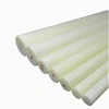 factory best price Milky white polypropylene rod hard PP plastic bar Nylon rods Straight rod for toys