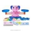 Factory direct sale kids educational counting toy  math game card elephant balance game toys