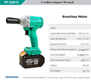 Factory direct supply good quality ratchet wrench set,cordless impact wrench, battery power driven wrench