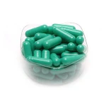 Factory directly high quality green vegetable empty capsule