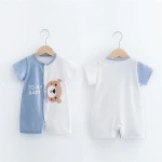Factory OEM 100% cotton knitted infant baby clothing sets wholesale china
