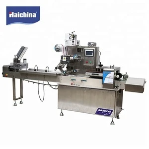 Factory outlet automatic flow wrapping machine pharmaceutical flow packaging machine