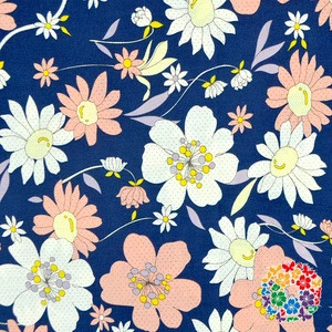 Factory Price 100% Cotton Fabric 100 * 150 CM Gorgeous Printed Flower Cotton Fabric In Stock Item