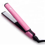 Factory price high quality ceramic plate hair flat iron for home and salon use classic basic hair straightener