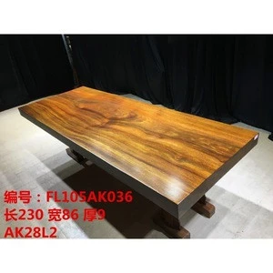 Factory Price Natural Okan Wood Table From Manufacturer Supplier