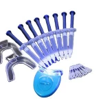 Factory Private Label FDA Approved LED Light Tooth Bleaching Gel Home Teeth Whitening Kit Customized logo