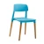Import Factory supply Hot Sell university school furniture Four Leg student chair from China