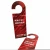 Import Factory Wholesale Door Hook Hanger Print Hotel Parking Advertising Hanging Tag Promotional Paper Hanger from China