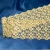 Import Factory Wholesale Laces Applique Glitter Feather Embroidery Artware Luxury Gold Metallic Thread Lace Trim from China