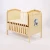 Import Factory wholesale modern design wooden electric  baby cradle swing baby crib bed for new born kids from China