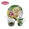 FAMA certified factory direct supply kids porcelain dinnerware set