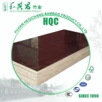 Famous trademark high quality bridge use bamboo flooring plywood  construction