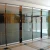 Import fashion frameless glass partition demountable toughened glass partitions wall aluminium folding doors office partition from China